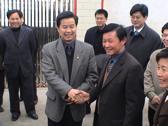 2004年江蘇省原副省長史和平公司考察